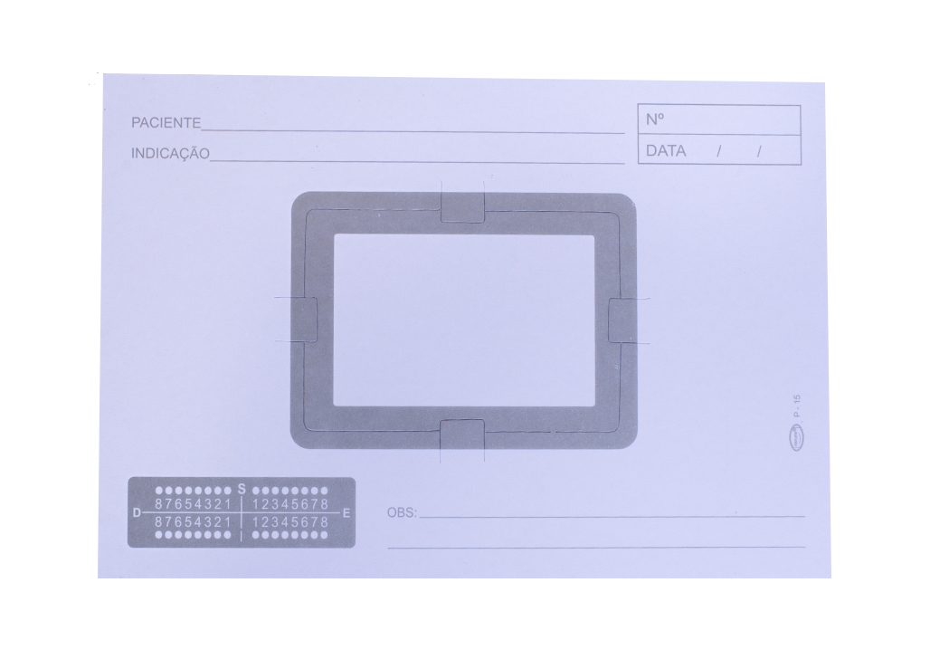 Cartão de Raio-X Oclusal P-15