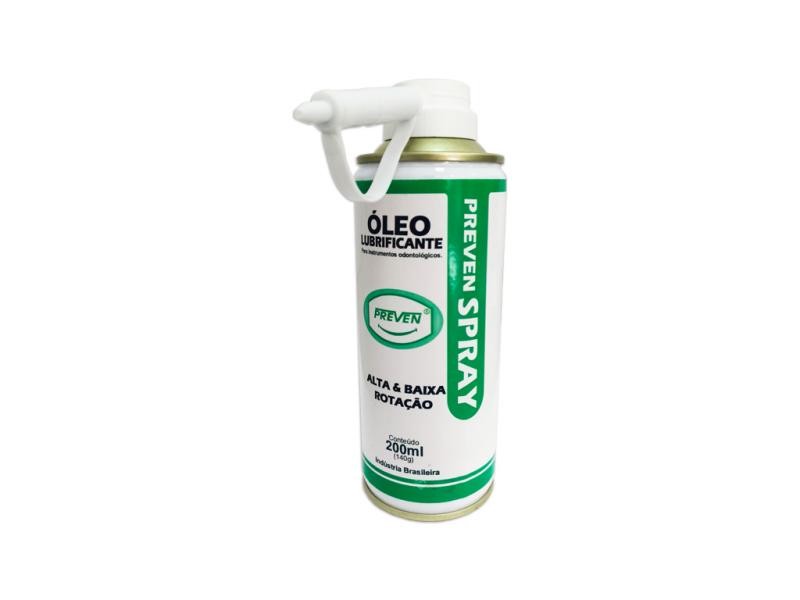 óleo spray lubrificante alta e baixa rotação